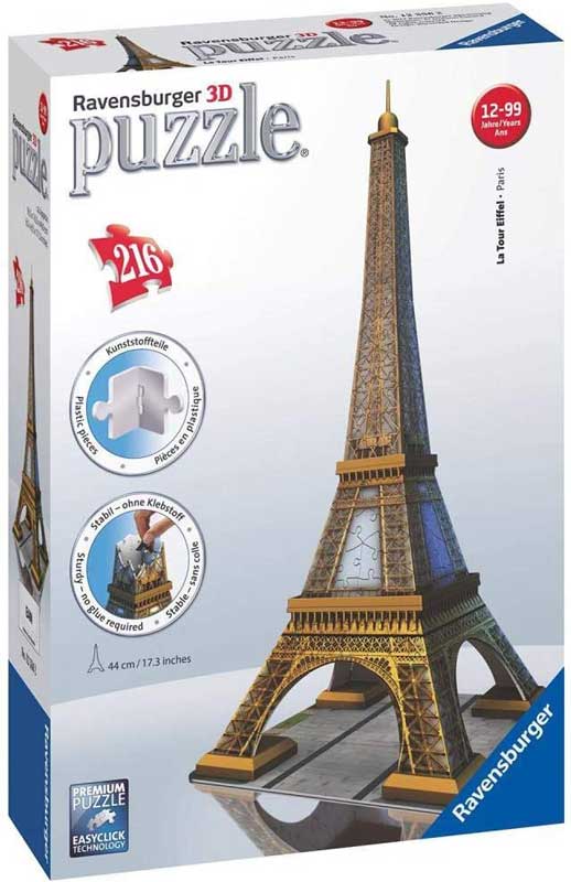 Puzzle 3D Paris pas cher